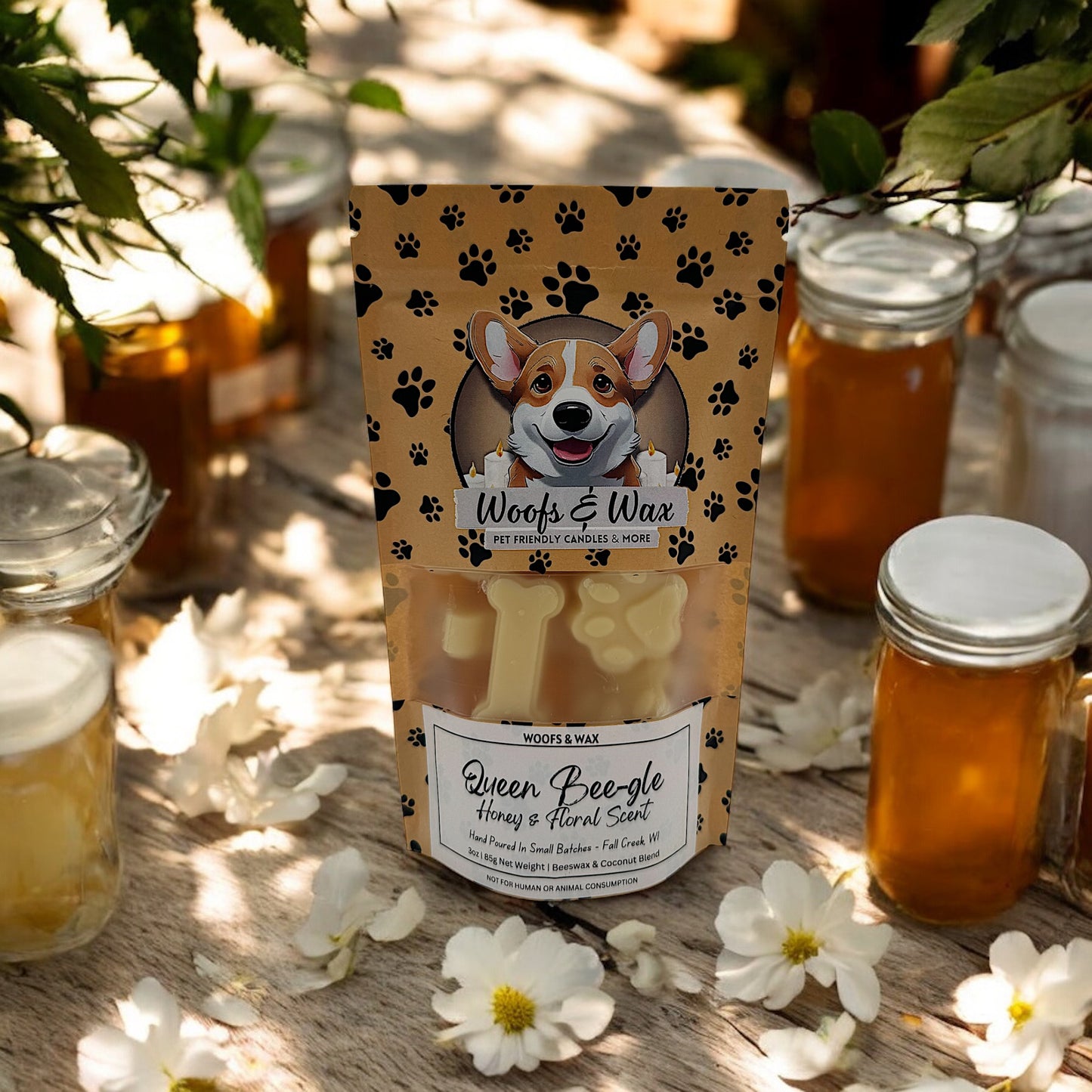 Pet-Safe Queen Bee-gle Wax Melts, Front of Package