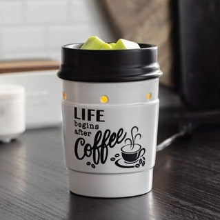 Coffee themed wax warmer