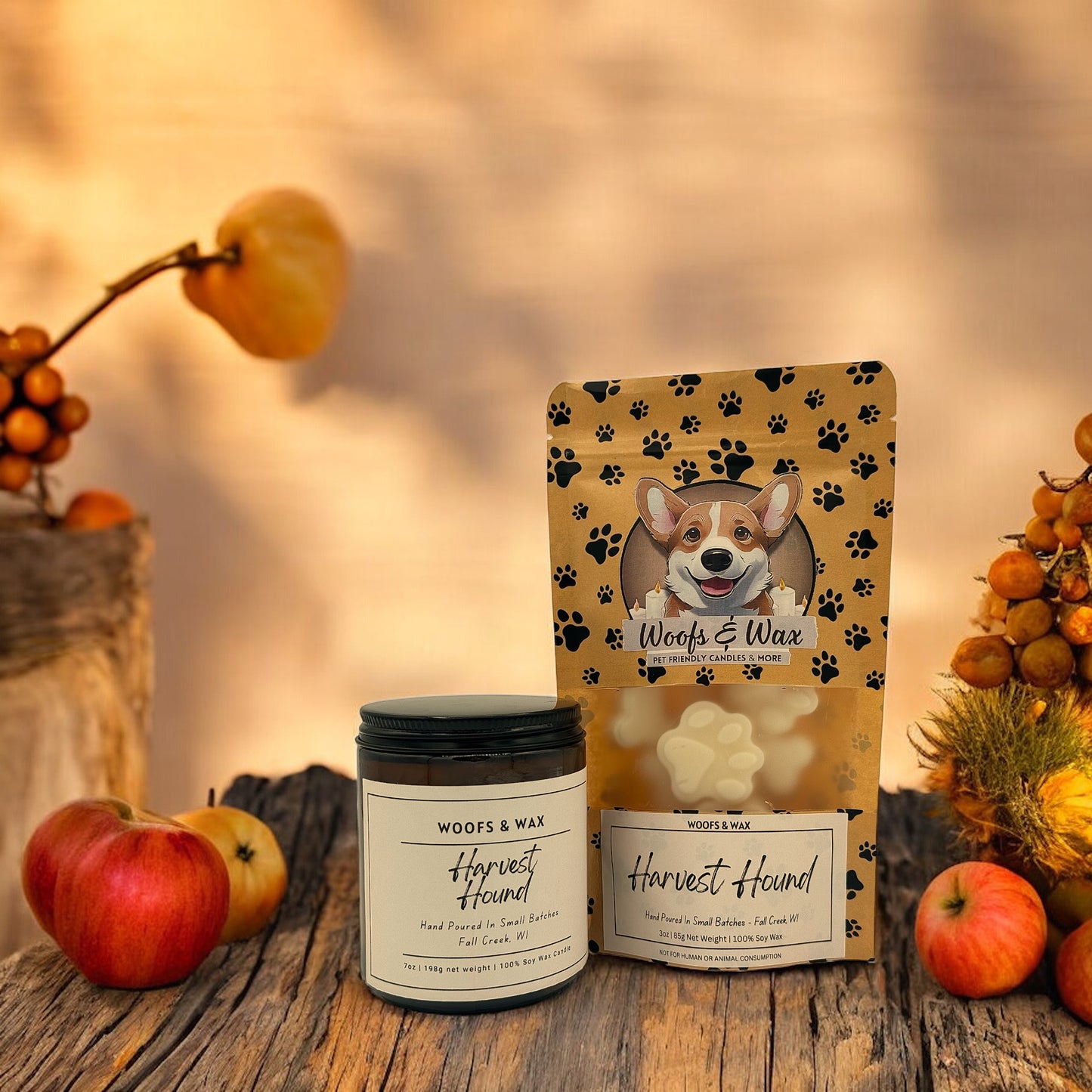 Harvest Hound Candle - 7oz 100% Soy