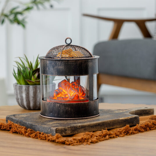 Rustic Fire Pit Wax Warmer
