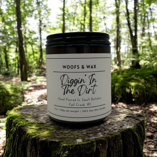 Diggin’ In The Dirt Candle - 7oz 100% Soy