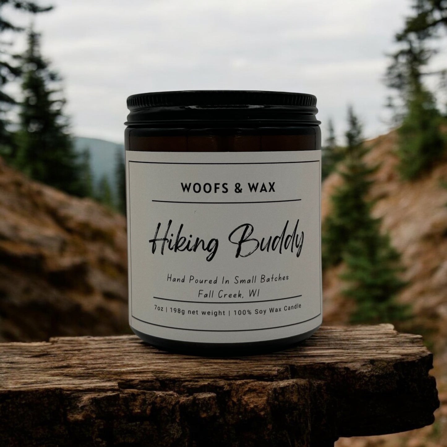 Hiking Buddy Candle - 7oz 100% Soy