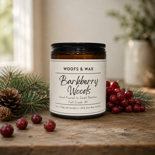 Barkberry Woods Candle - 100% Soy