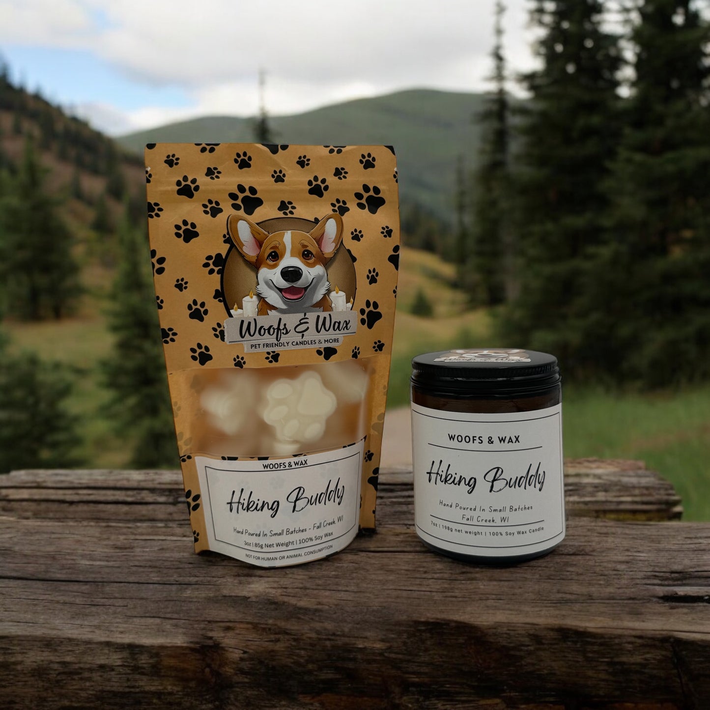 Hiking Buddy Candle - 7oz 100% Soy