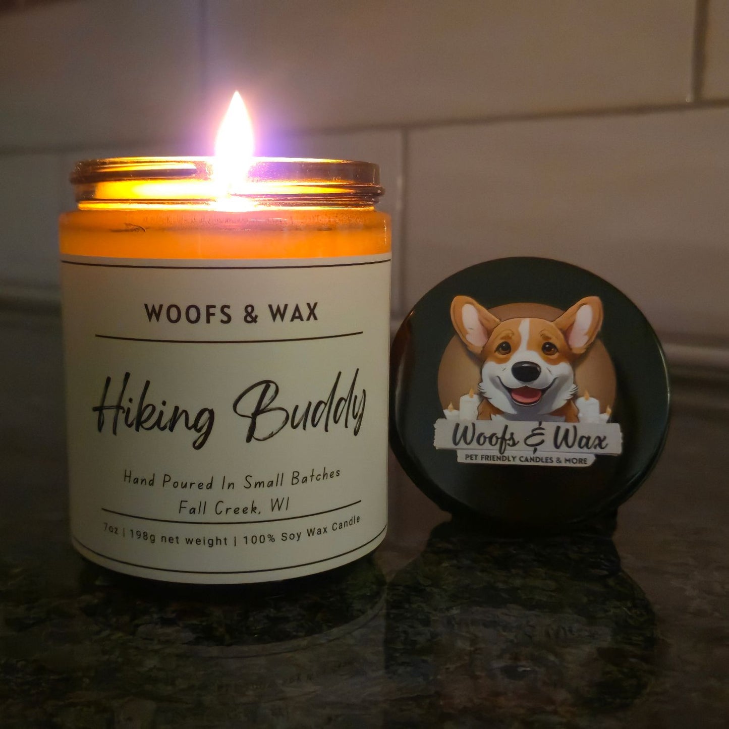 Hiking Buddy Candle -100% Soy - Pet Safe