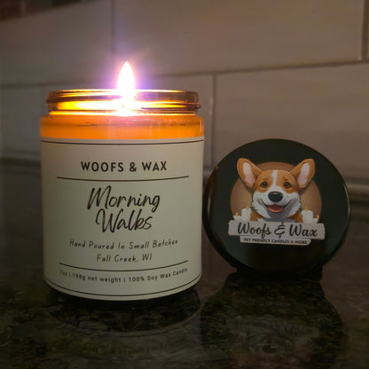 Morning Walks Candle - 100% Soy - Pet Safe