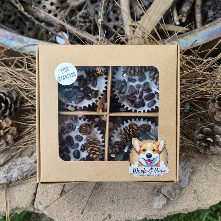 Coffee Fire Starters