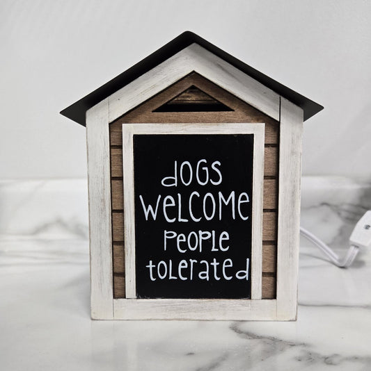Dogs Welcome People Tolerated Wax Warmer