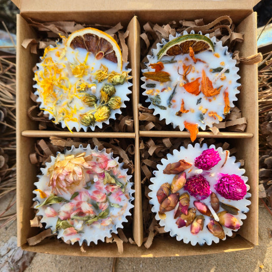 Floral fire starters